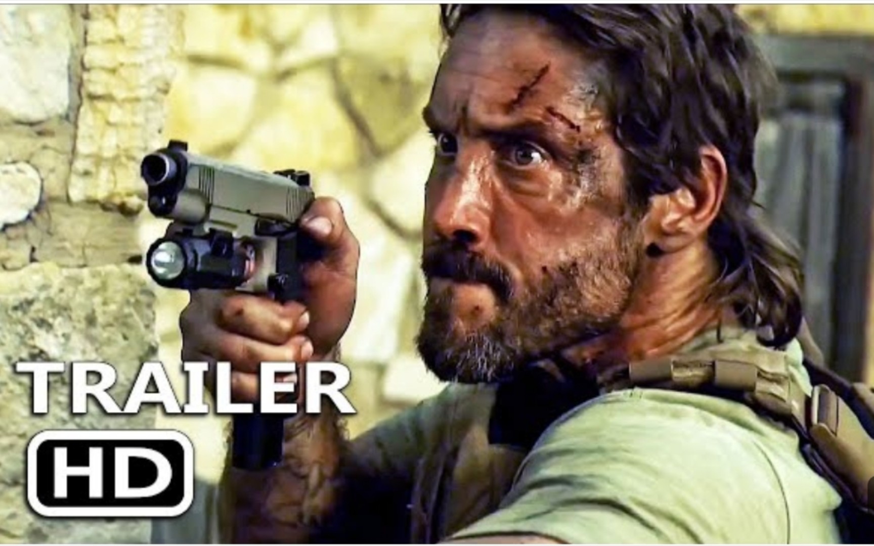 阿富汗战争洗地之作 战马一号 预告片 2023年待上映