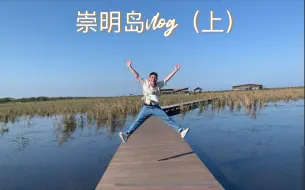 国庆崇明岛两日游vlog（上）：游东滩湿地，在丁坝看日落，陶醉于崇明的美景～