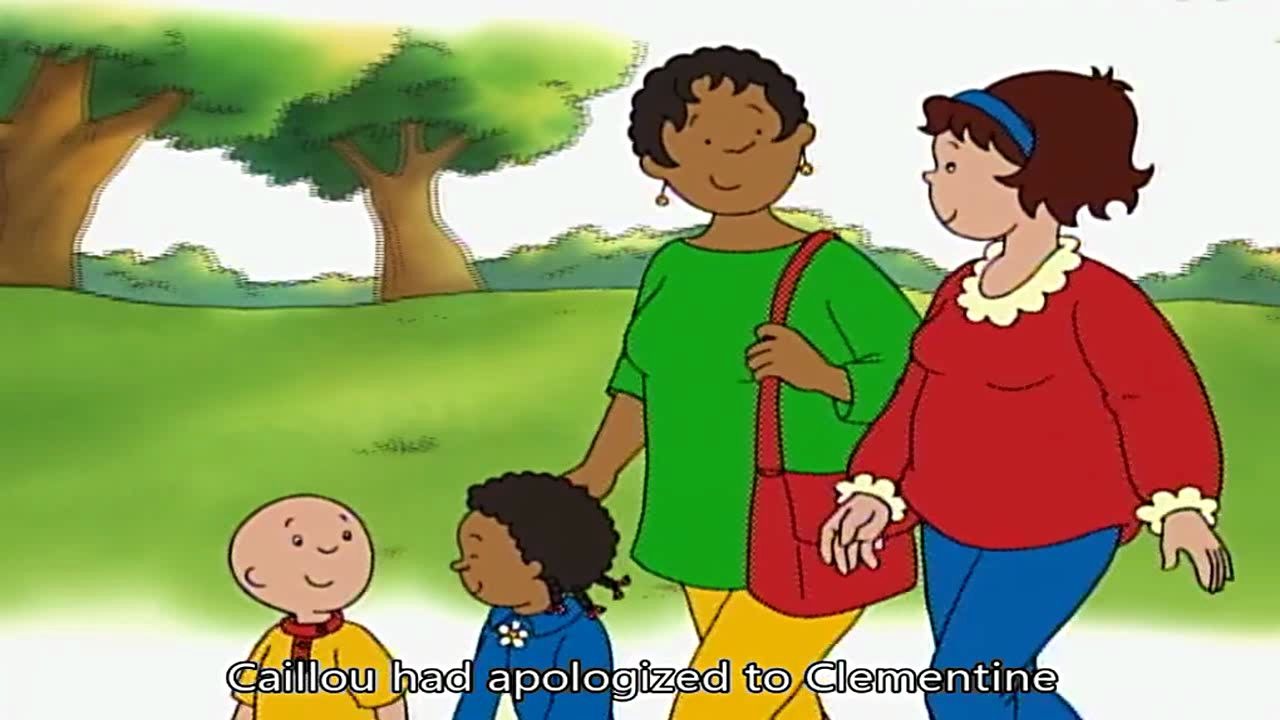 【200集全】英文字幕 儿童英文动画精选 -卡由 caillou