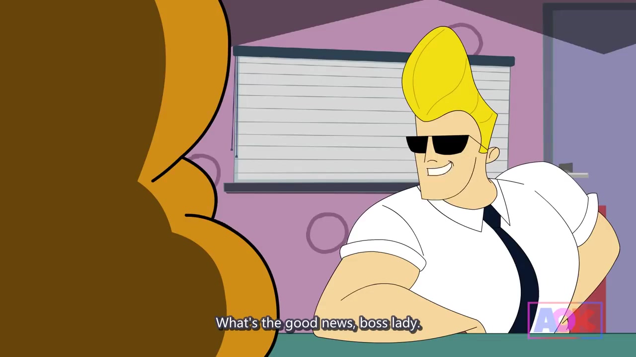 if johnny bravo worked in an office_哔哩哔哩_bilibili