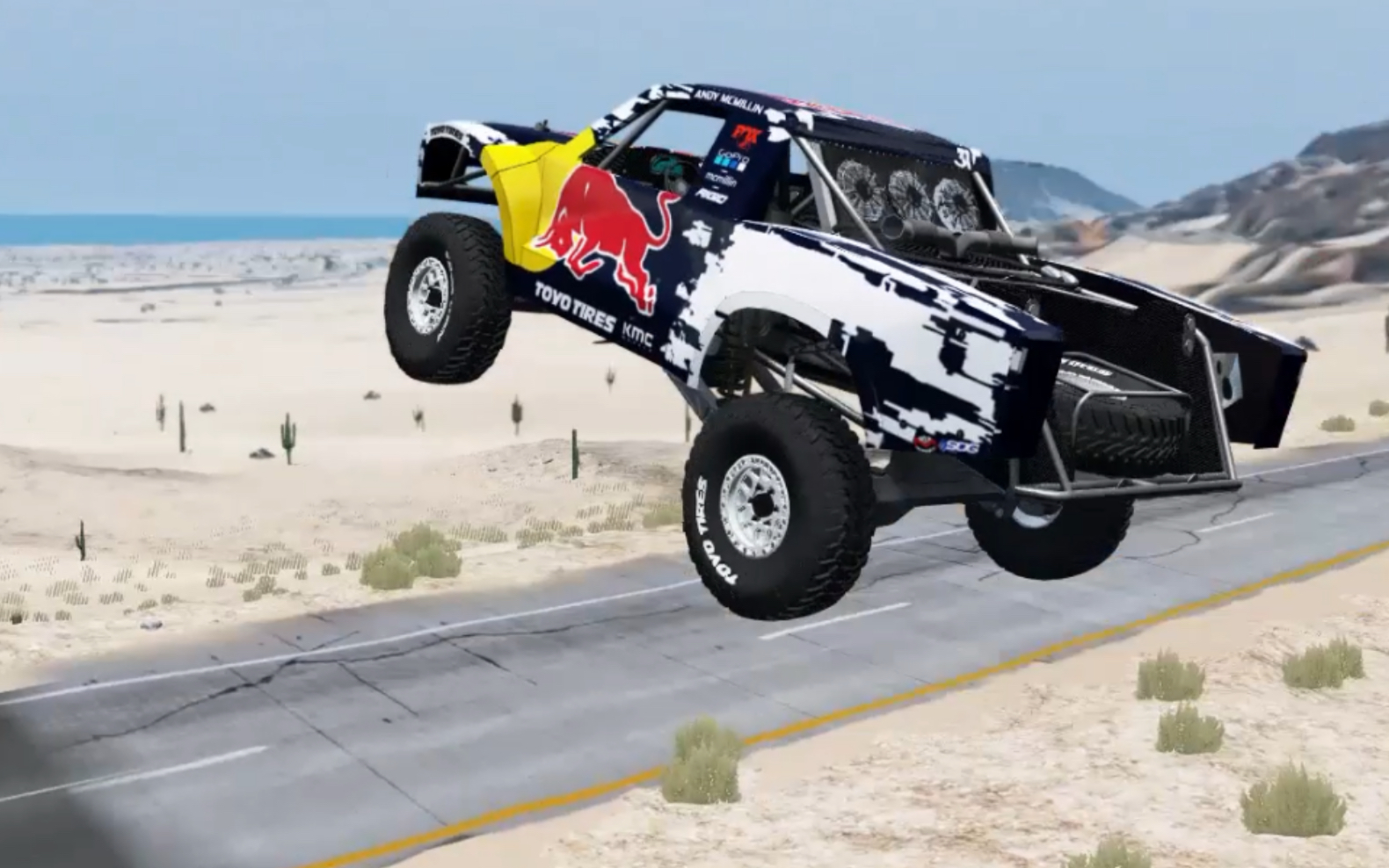 红牛:你的死相,超乎你想象;奖杯卡车飞巨型road gap