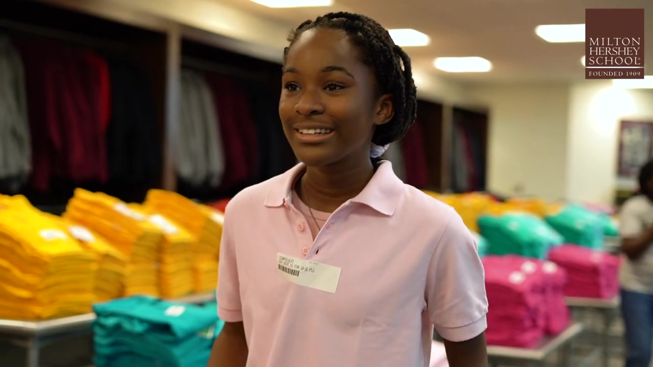 new mhs student shares enrollment day experience—milton hershey