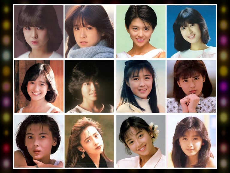 日本80年代偶像明星图片