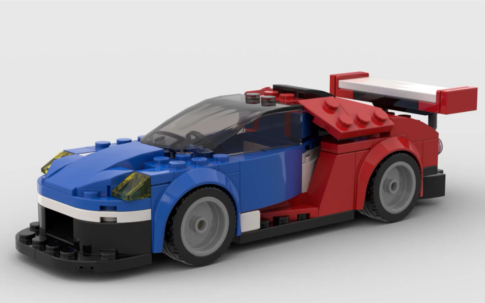 乐高moc教程 75881-福特1966 请捕获一只勤劳的up主