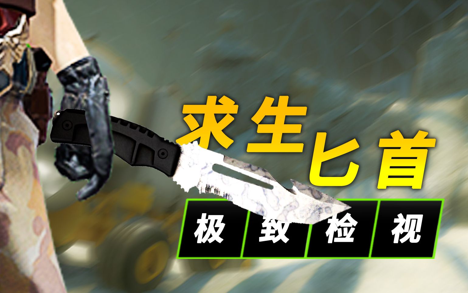 csgo求生匕首全皮肤极致高清检视