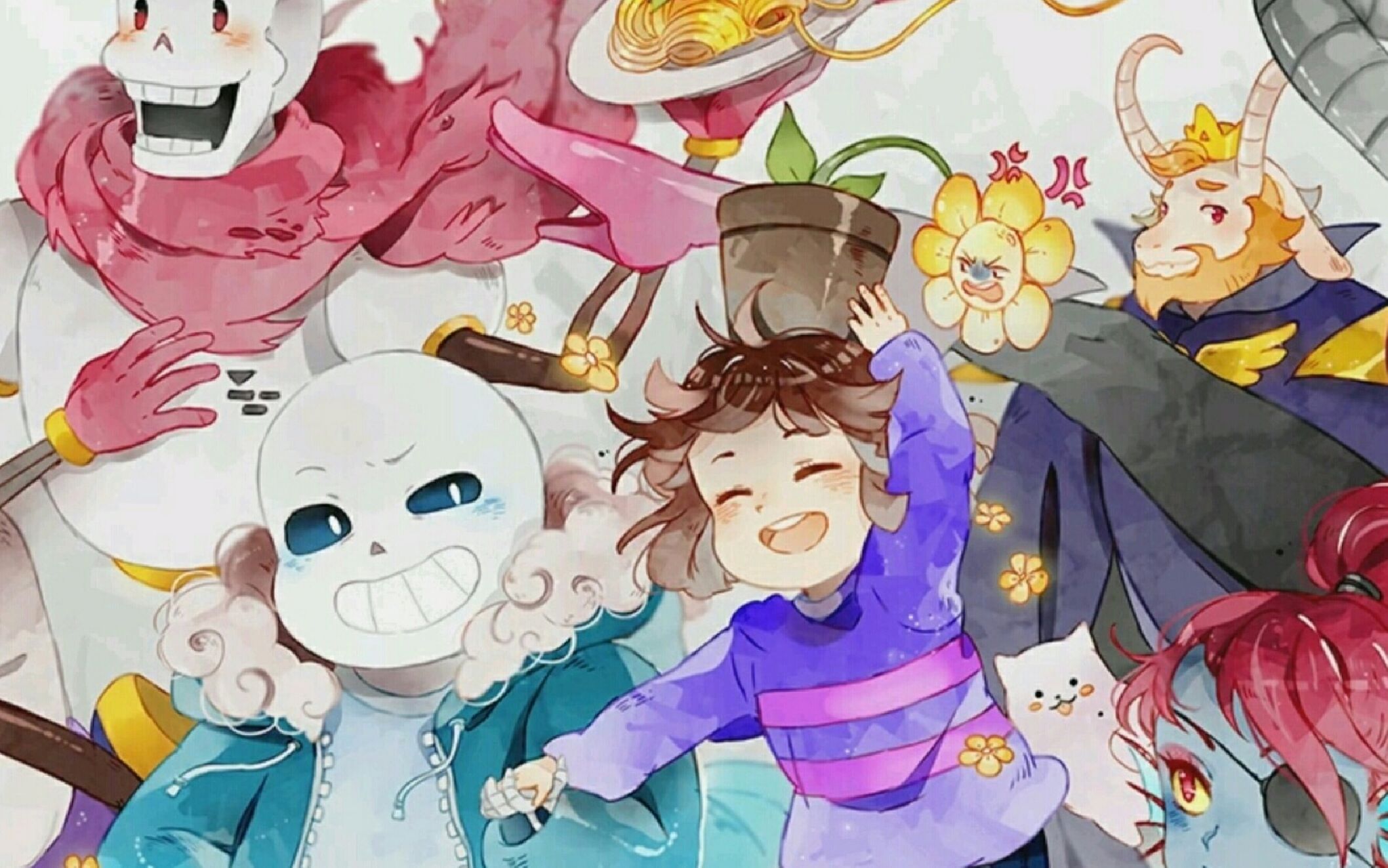 undertale 传说之下.真结局线,有一段为什么变成了chara?