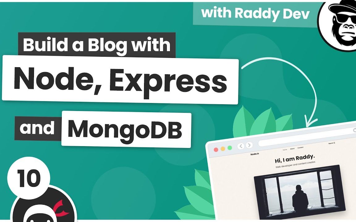 如何使用Node.js、Express和MongoDB构建一个博客应用程序 持续更新哔哩哔哩bilibili