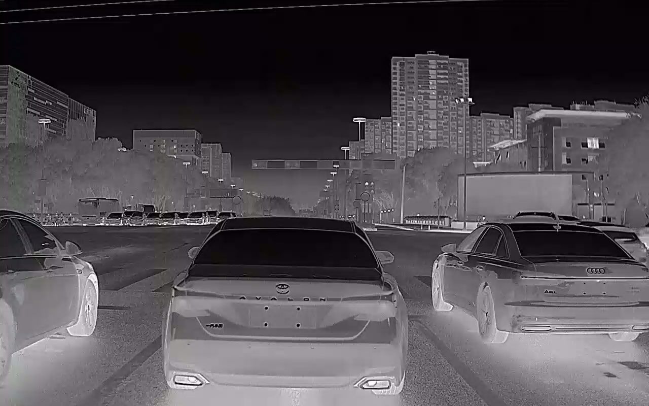 红外热成像眼中世界-汽车驾驶篇