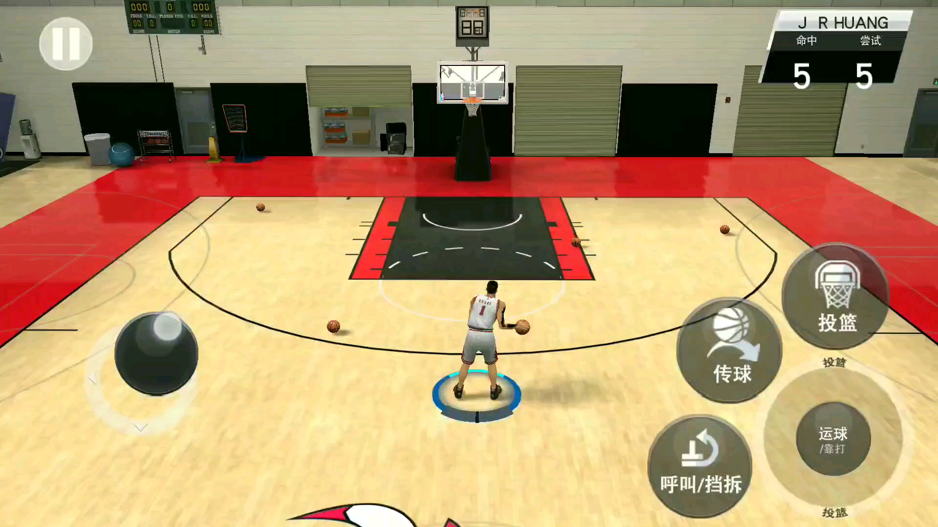 [图]《NBA2k20手游版》百分百出接触扣篮，不需要修改器爆改，不需要隔人暴扣，傻子UP都会了！！！！