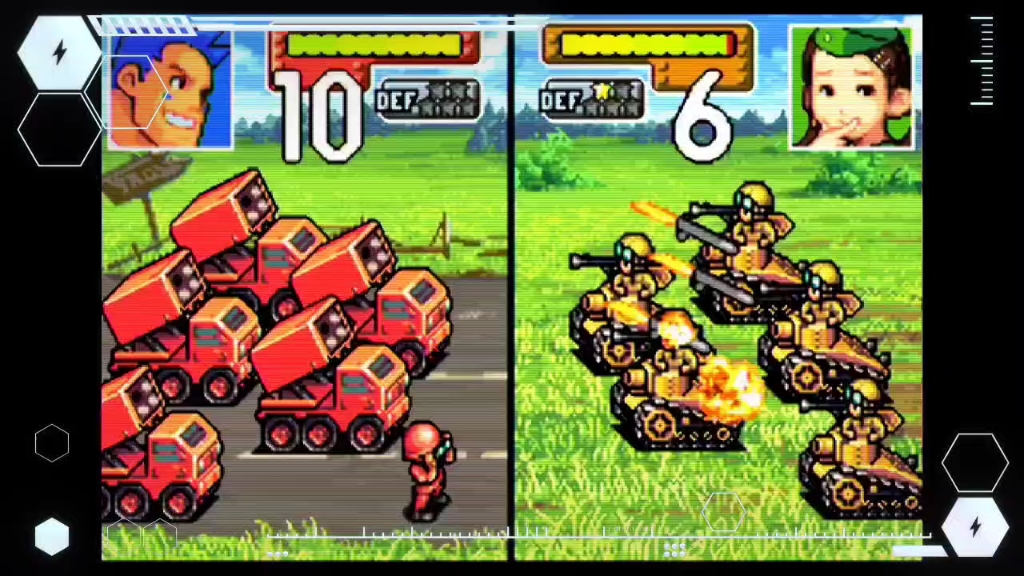 【随意试玩】gba游戏《高级战争》关卡演示