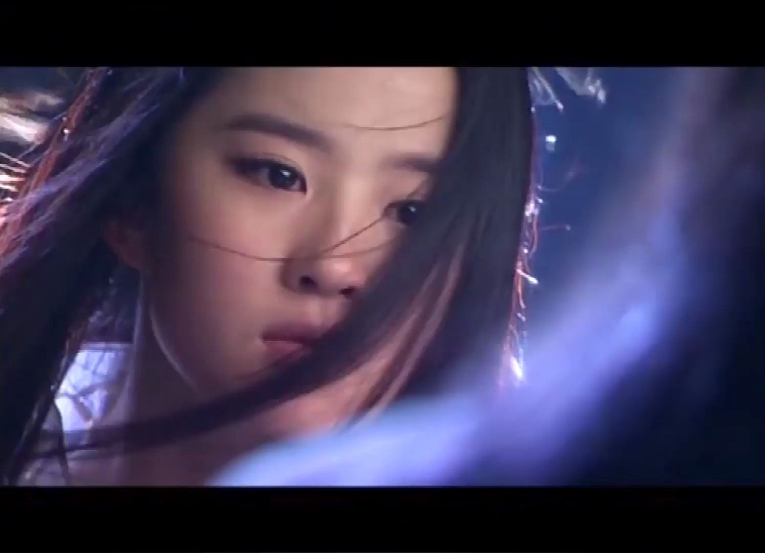 刘亦菲小龙女散发果然最美与过儿重逢绝情谷中亦有有情人