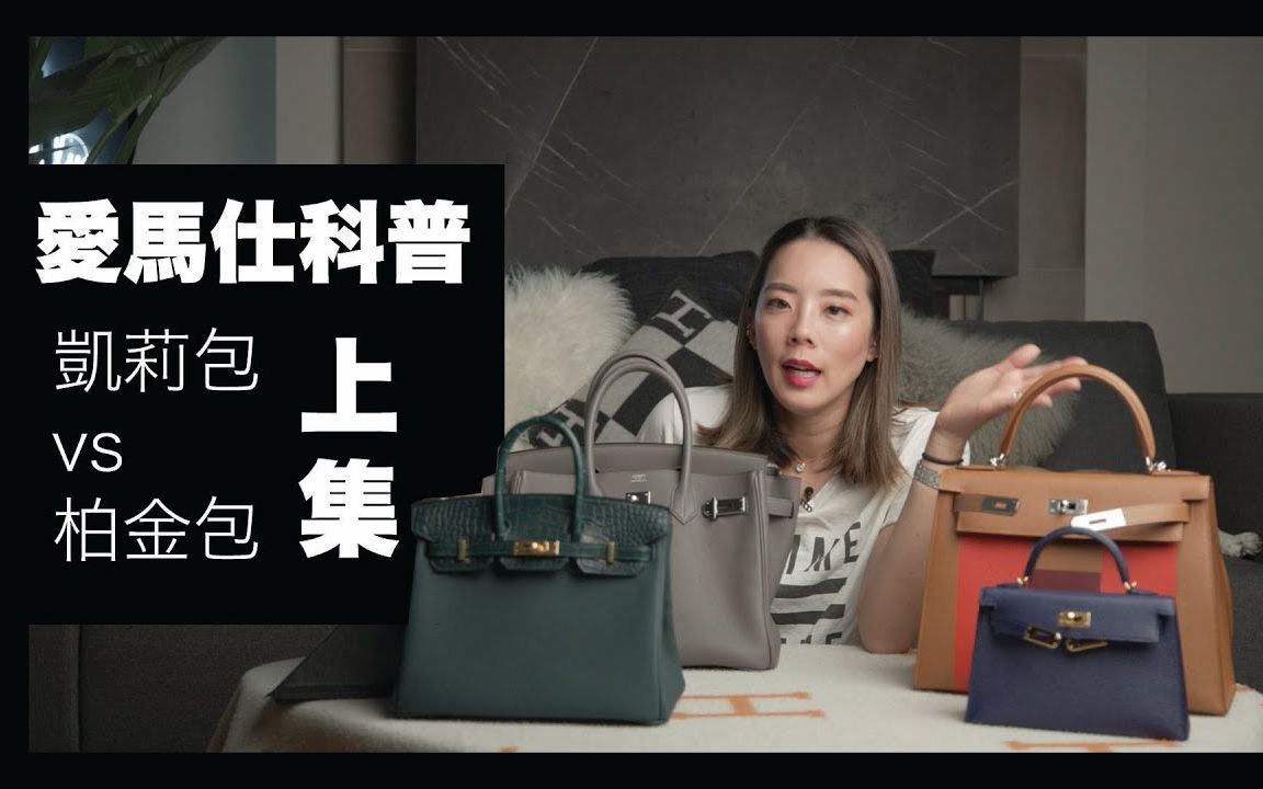 第一款经典包款要买凯莉包还是铂金包 Hermes 101: Kelly V.S Birkin Bag (上集)哔哩哔哩bilibili