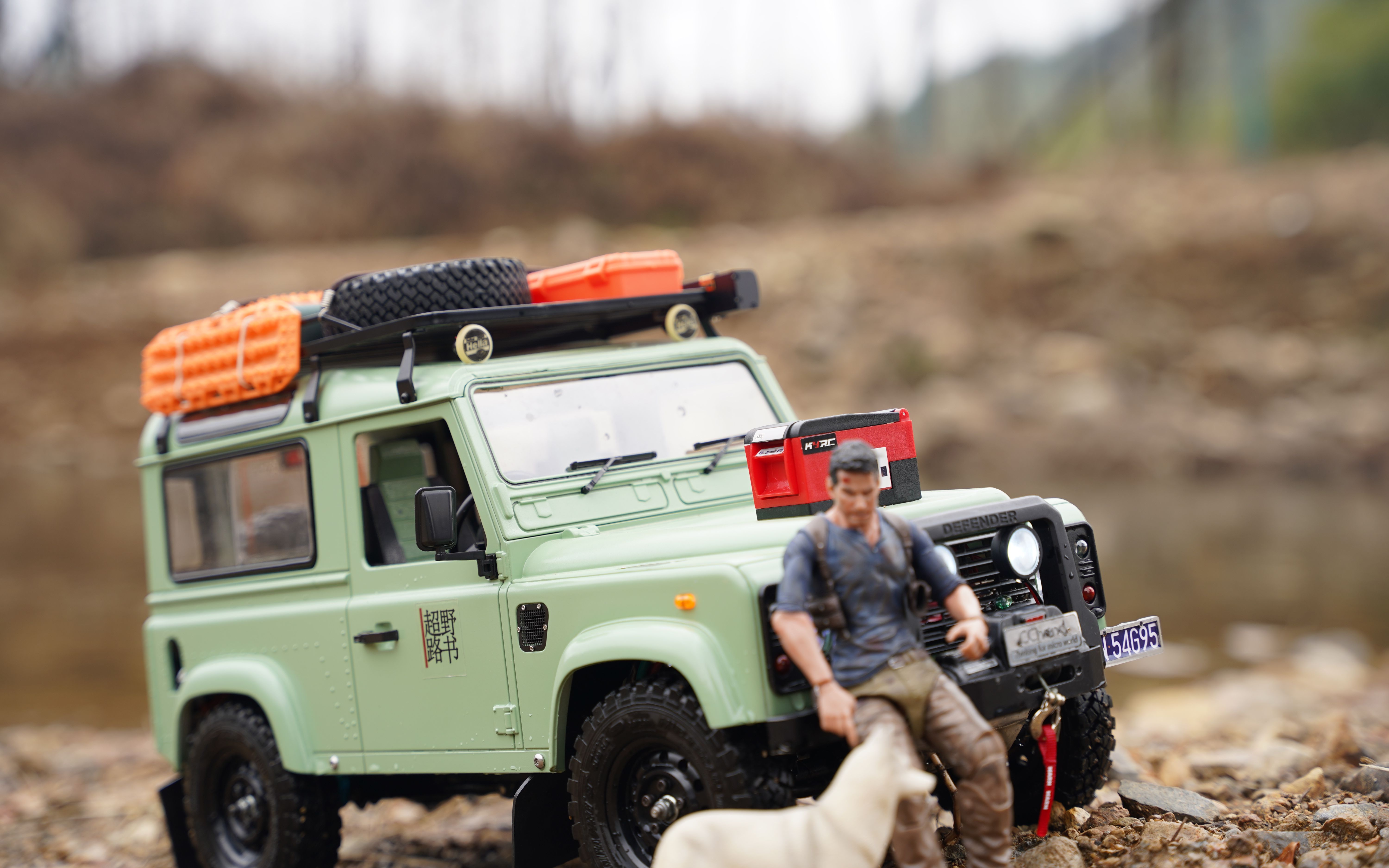 越野路书rc版第六季一人一车一狗一世界,首部4k高清模型越野大片