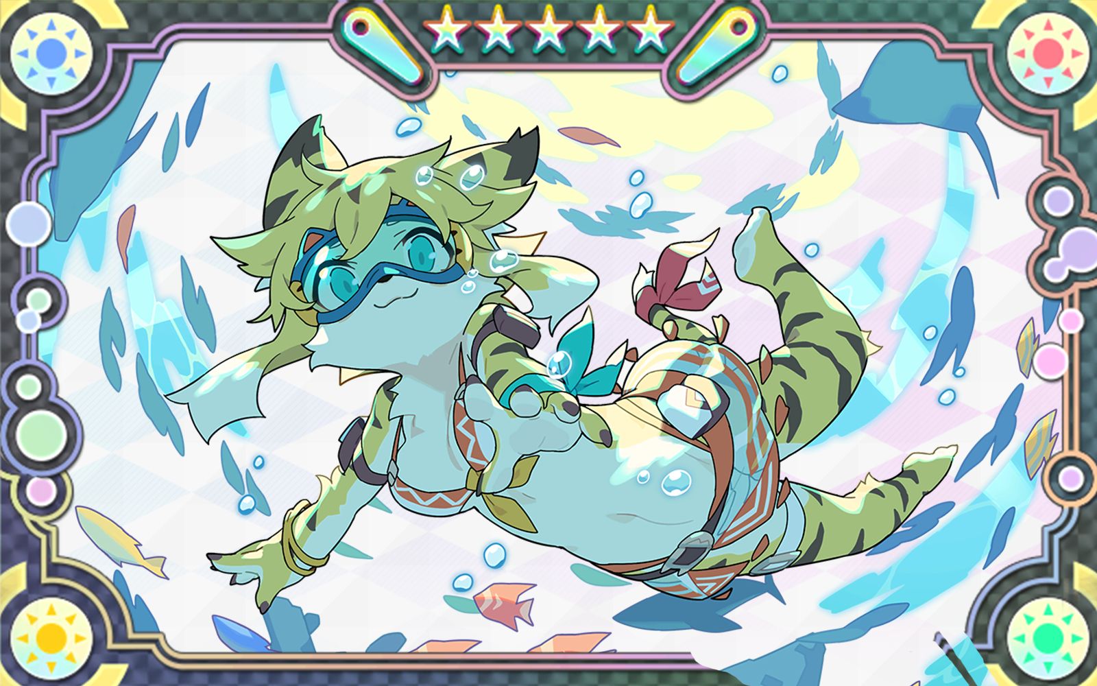 弹射世界咪娅水着限定虎娘角色剧情翻译