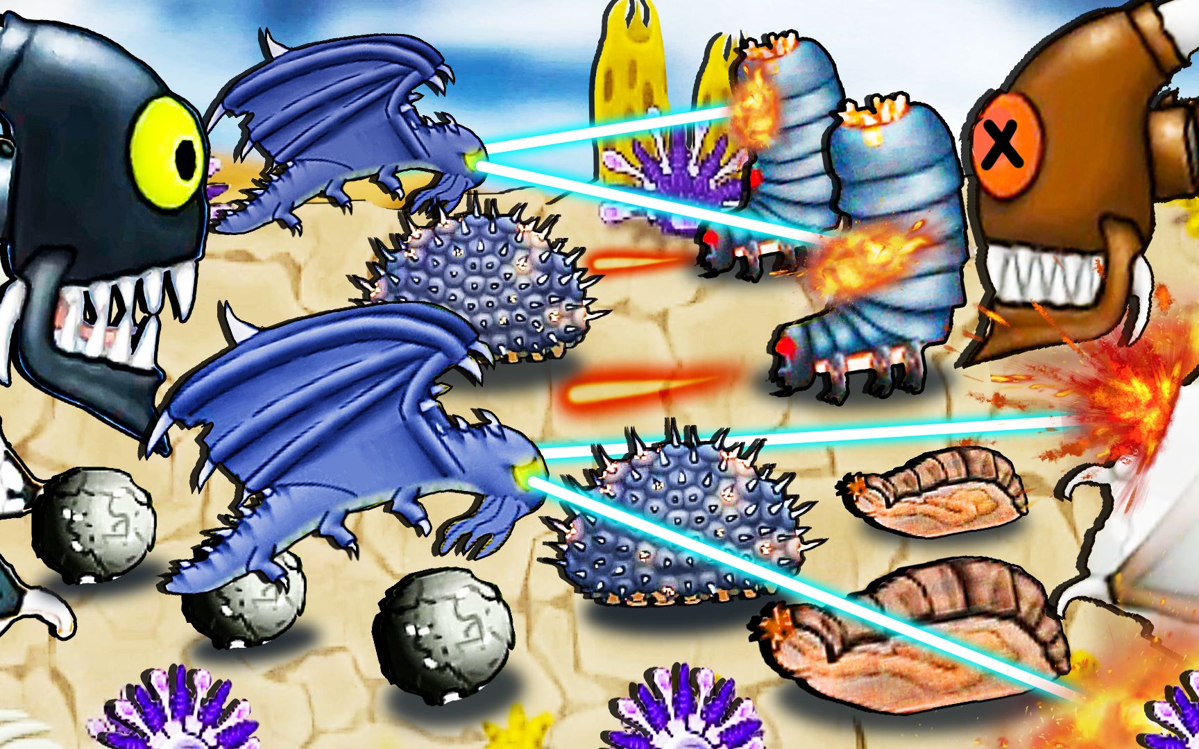 异虫女王 蠕虫轰炸机的翅膀把天空遮住变成昼夜开关 成哔哔解说