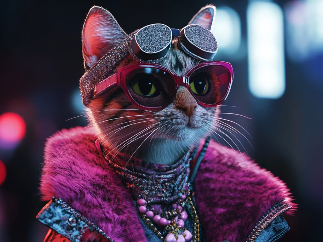 高冷猫主子的时尚蜕变!