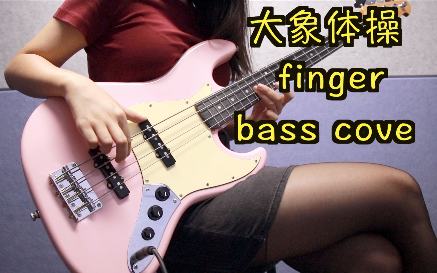 【Bass Cover】Finger大象体操哔哩哔哩bilibili