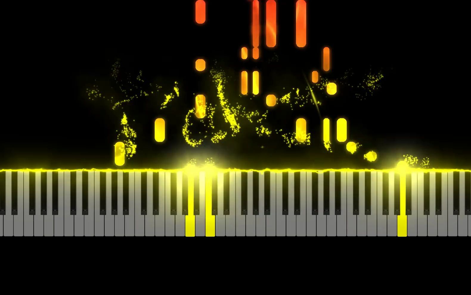 后来 钢琴改编 瀑布流