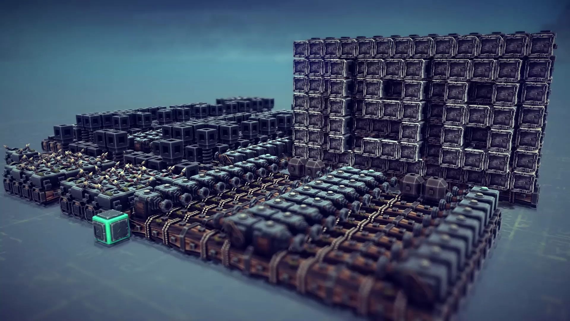 [图]【Besiege】两位数加法计算器 (逻辑组件二进制运算)(无MOD)