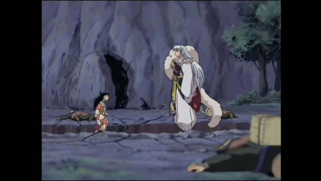 杀生丸:玲!你自己选吧.