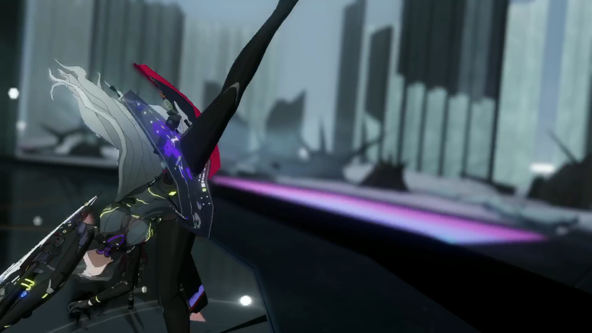 比安卡特效皮肤的闪避动作