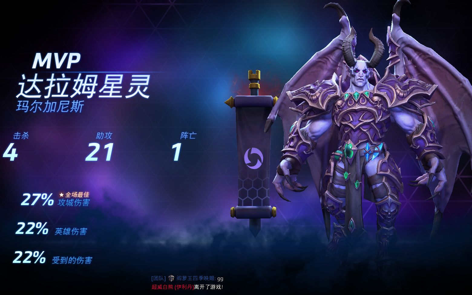 【风暴英雄】玛尔加尼斯快速路人局fpp,彪哥上线咔咔