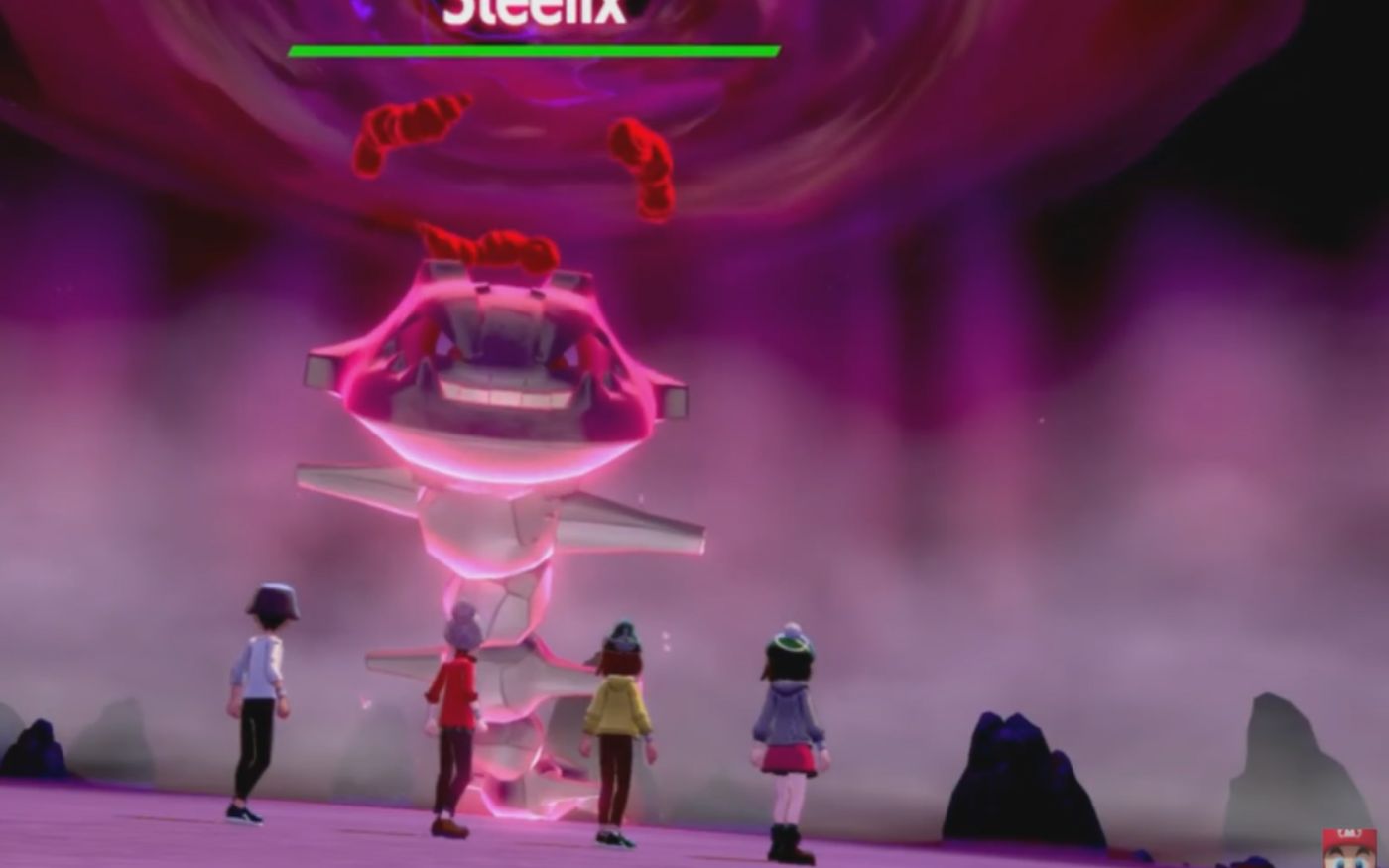 e3树屋剑盾挑战巨大钢蛇极巨化的完整挑战过程