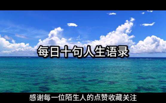 【人生语录56】规划的根本目的是为了更快更有效地达成目标.哔哩哔哩bilibili