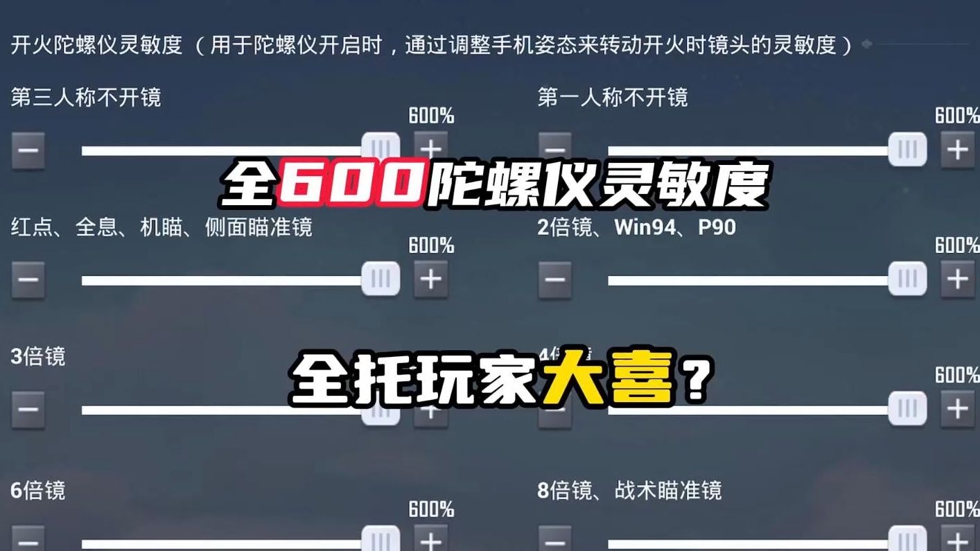 全600陀螺仪大家用的怎么样了?