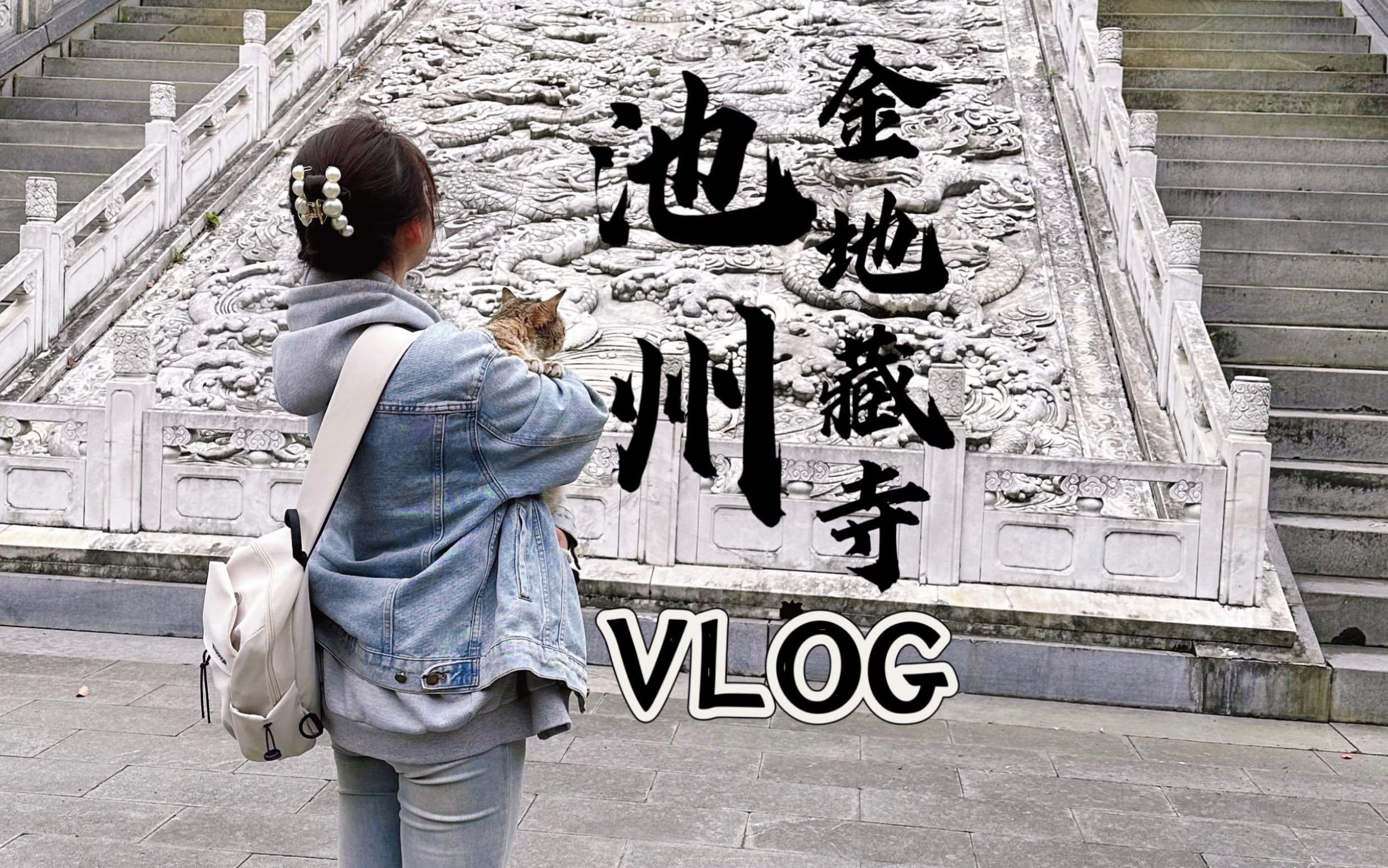 VLOG.53 安徽池州|金地藏寺 见者好运|清明诗出处杏花村哔哩哔哩bilibili