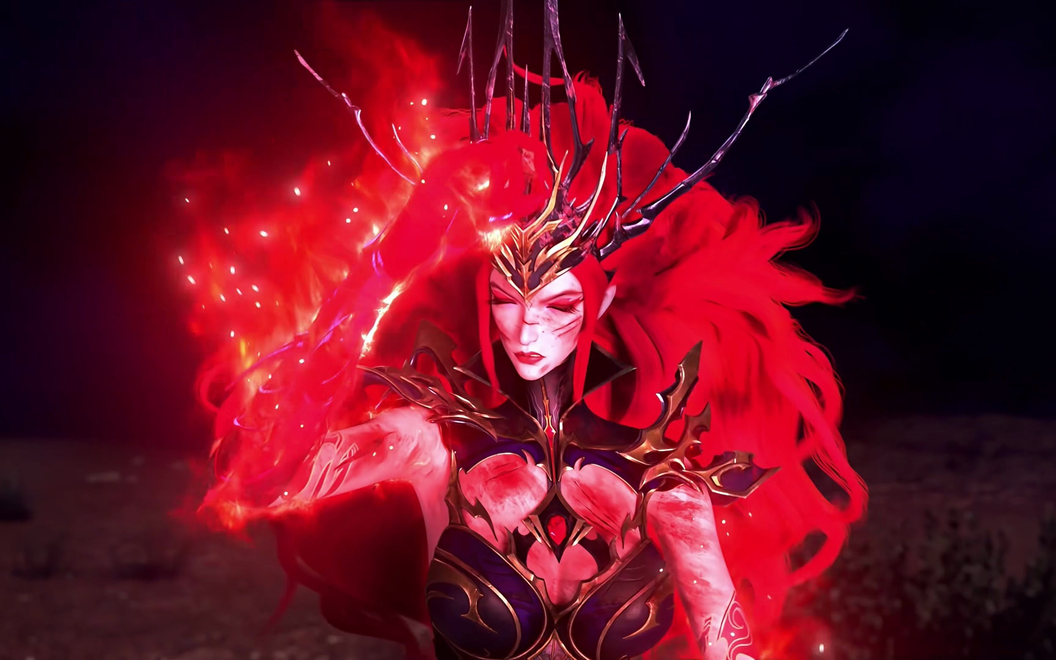 红宝女皇真的是最美的御姐了,人狠话不多