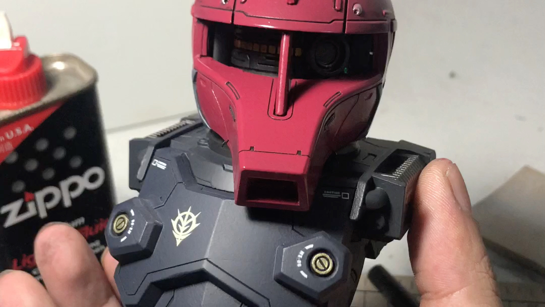 扎古1头雕,未完待续