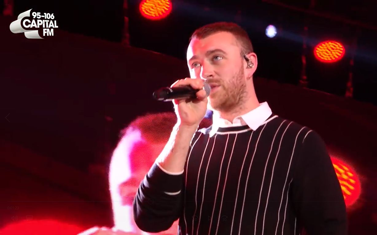 [图]【代表作】Sam Smith - I'm Not The Only One (Live At Capital's Jingle Bell Ball 2017)