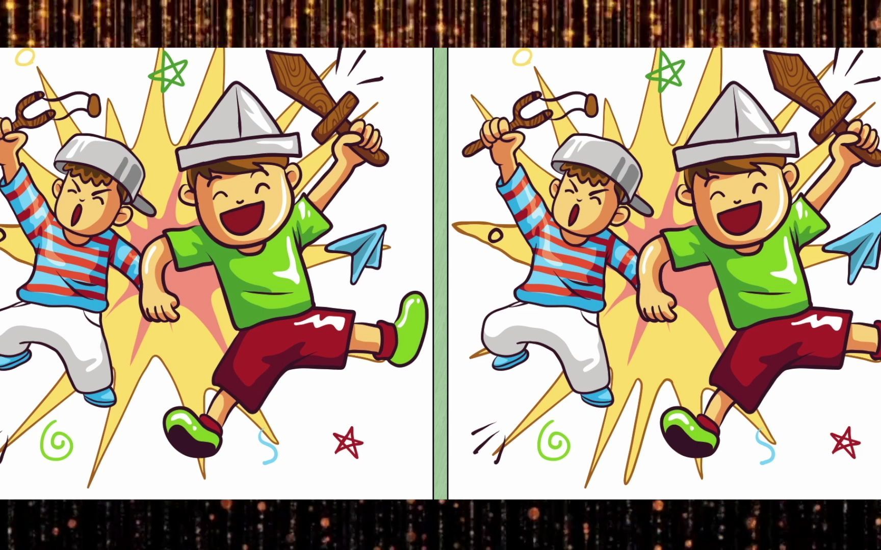 60秒大家一起来找茬——小男孩_哔哩哔哩bilibili