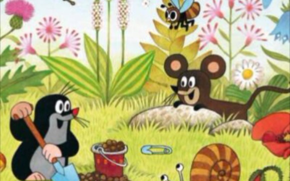 上世纪50年代经典动画片《鼹鼠的故事》全集，儿童的记忆，从50年代更新到21世纪的动画片