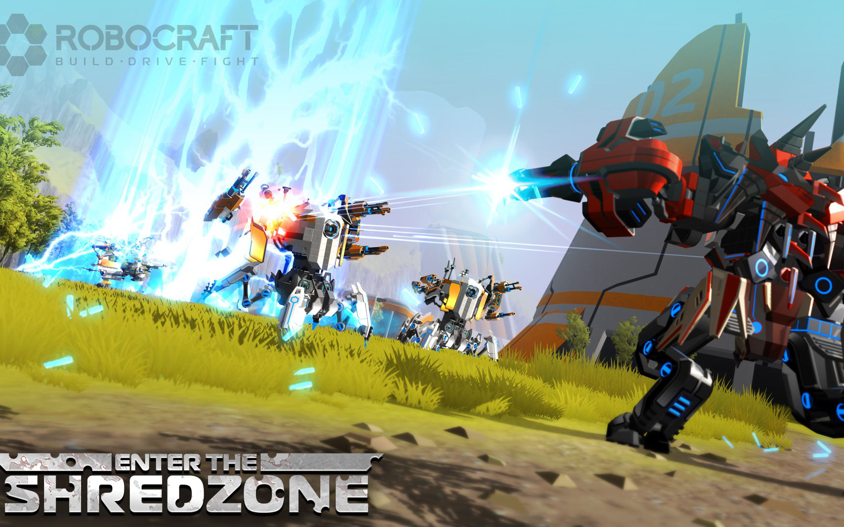 【robocraft】开坑试玩 |我好像安了假螺旋桨