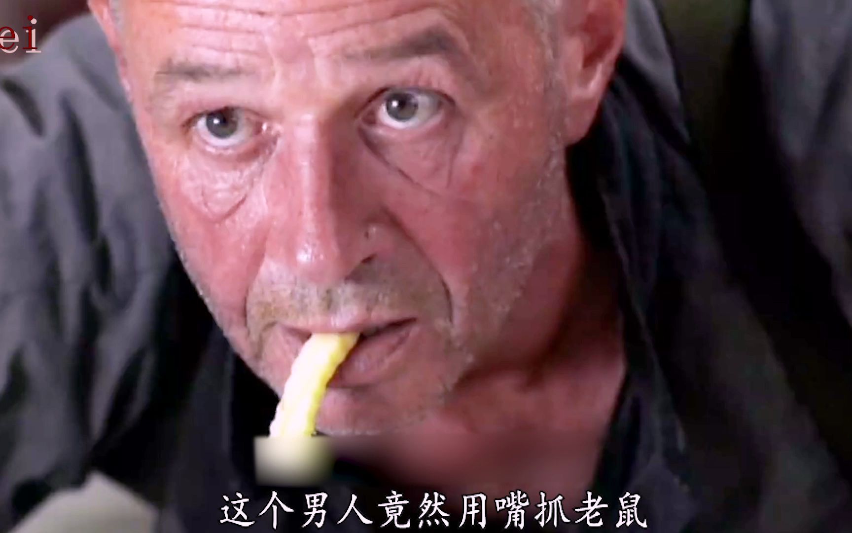 男子竟然用嘴抓老鼠_哔哩哔哩_bilibili