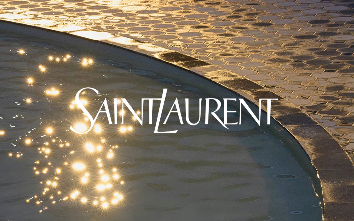 尖顶风帽丨SAINT LAURENT 2023春夏女装系列哔哩哔哩bilibili