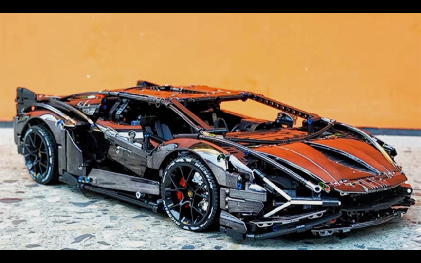 电镀镜面枪黑色兰博基尼,要玩就要不一样的!