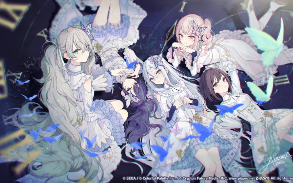 【pjsk】比较无聊,遂打一首hard难度的《像神一样呐》