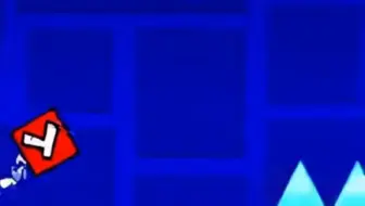 sora2生成的几何冲刺Stereo madness