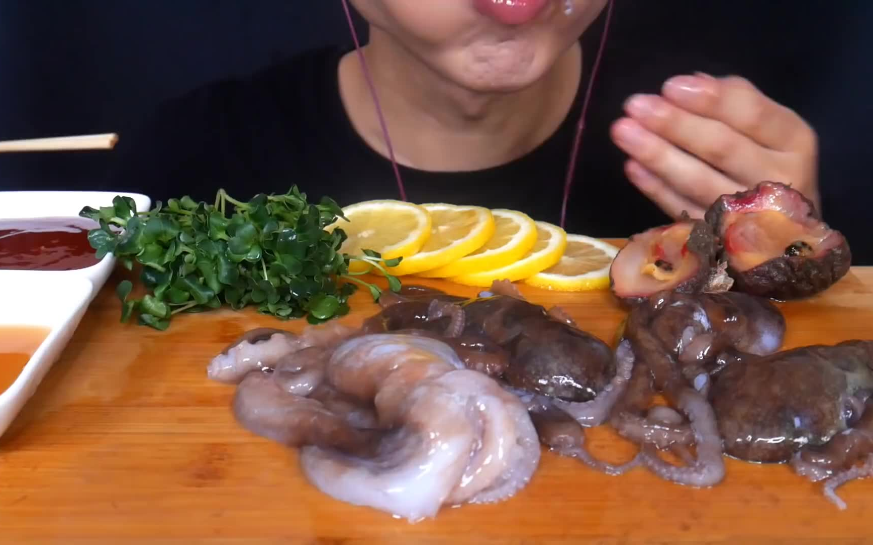 【ssogi】吃播活章鱼闷脆 好听