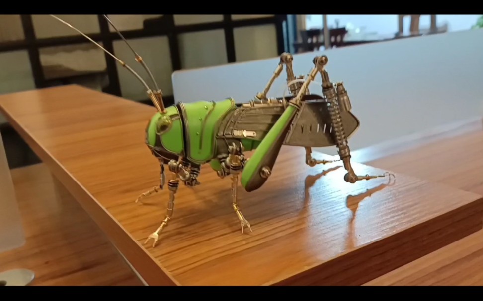 机械朋克风格大蚂蚱 机械蚂蚱