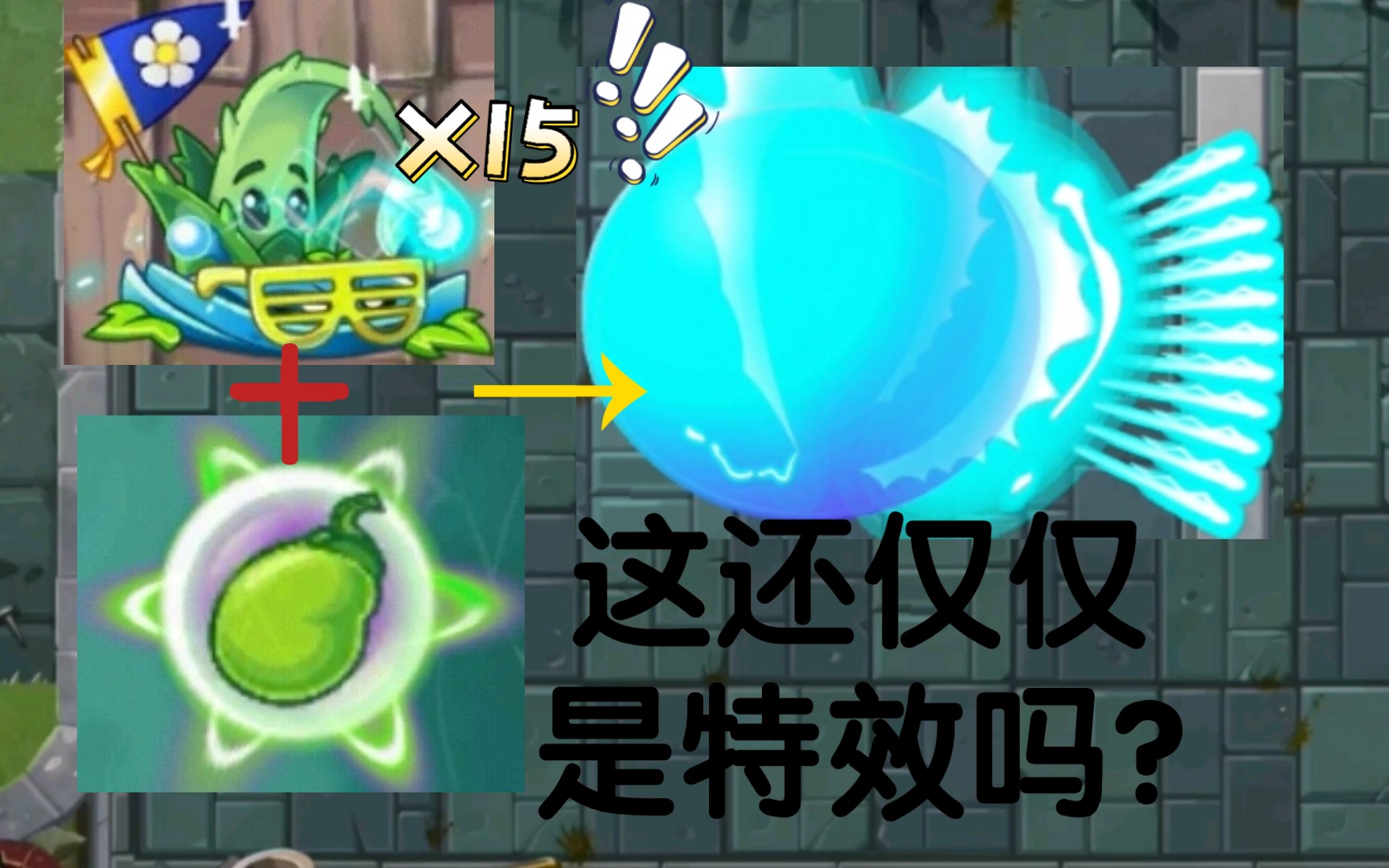 (pvz2)14连种的电能藤蔓开大有多强?哔哩哔哩bilibili