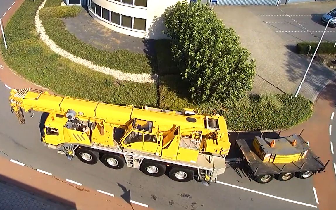 格鲁夫 grove gmk4100l 起重机展示