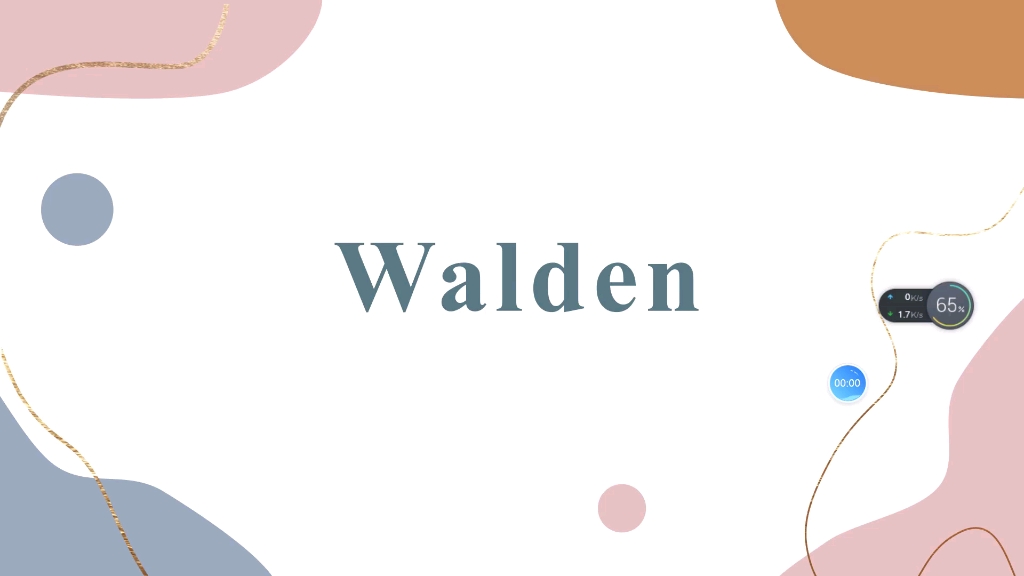 [图]Lecture of Walden