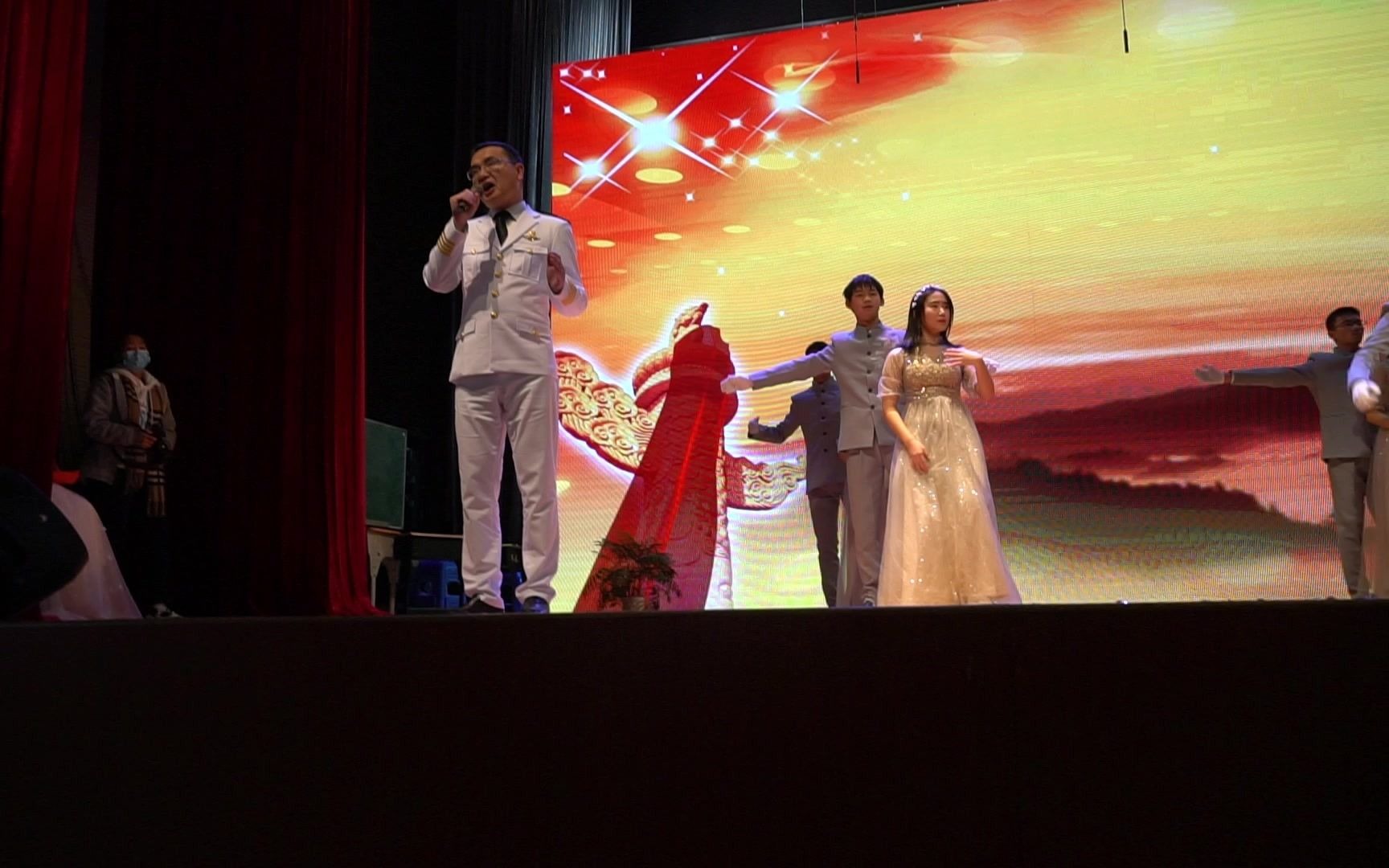 浙江省宁波市江北区惠贞书院初高中部元旦文艺汇演2020年12月31日《不