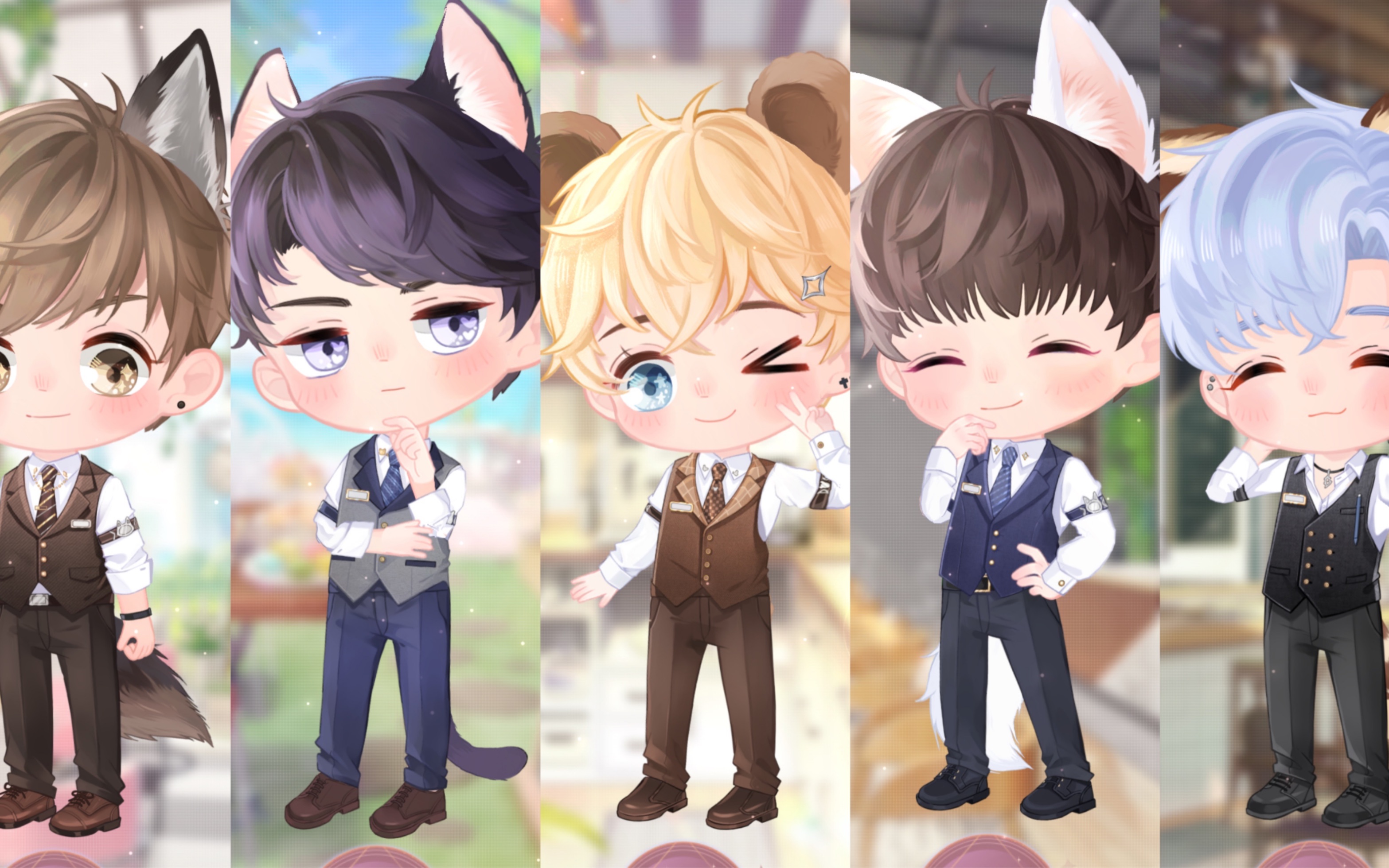 【恋与制作人】奇妙咖啡厅q版对话(全)