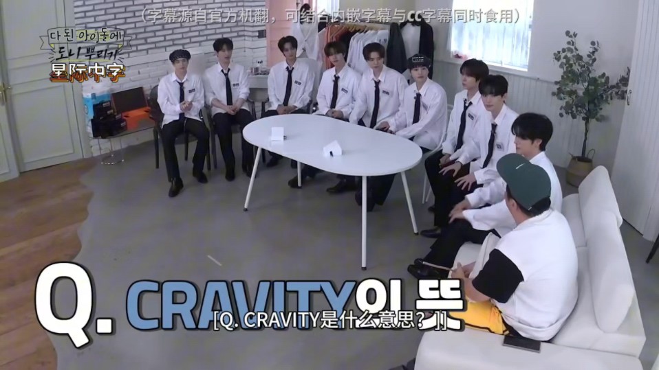 【星际中字】有趣组合CRAVITY! 偶像和笑星之间...已经做好的偶像组合dony (part.1)┃官方字幕机翻哔哩哔哩bilibili