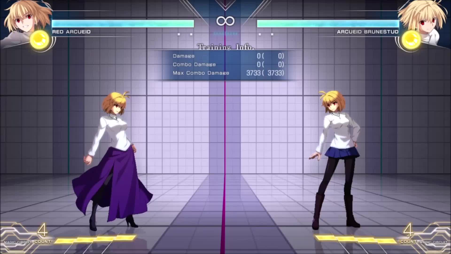 [图]「MELTY BLOOD:TYPE LUMINA」暴走Arcueid连续技